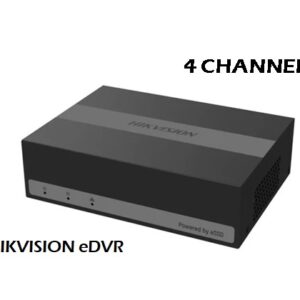 HIKVISION Turbo HD-4 Channels eDVR with embedded 1TB SSD