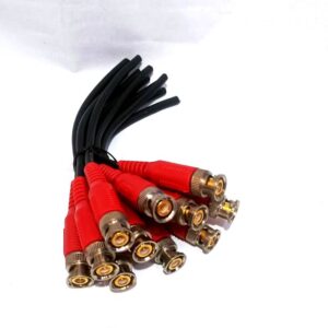 MAXXION BNC Gold Connector for CCTV Camera Wire 10pcs