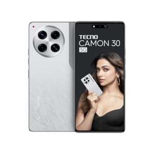 Tecno Camon 30 5G (12 GB RAM + 512 GB) Snowy Silver