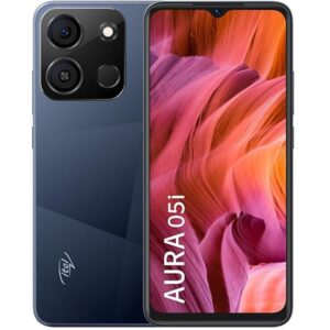 ITEL Aura 05i 2GB RAM + 32GB ROM, Upto 4GB RAM with Memory Fusion, (Crystal Blue)