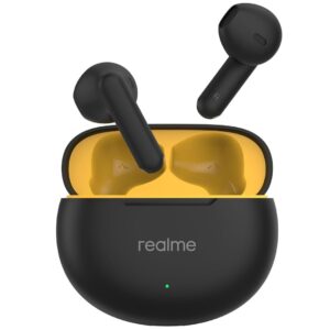 realme Buds T01 with 13mm Driver, AI ENC for Calls, BT 5.4 and upto 28 hours Playback Bluetooth  (Black)